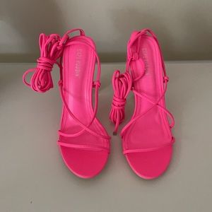 Strapped Wedged Heel Sandal